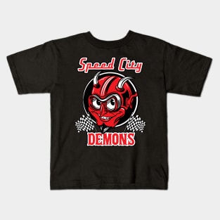 Speed City Demons Band Kids T-Shirt